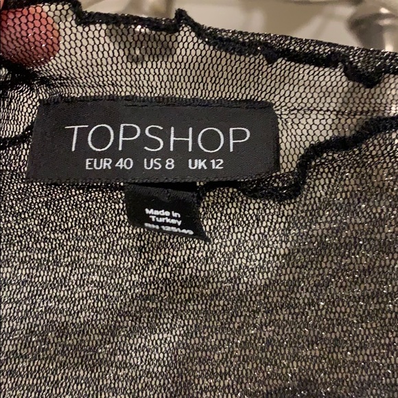 Topshop glitter crop - Picture 3 of 3